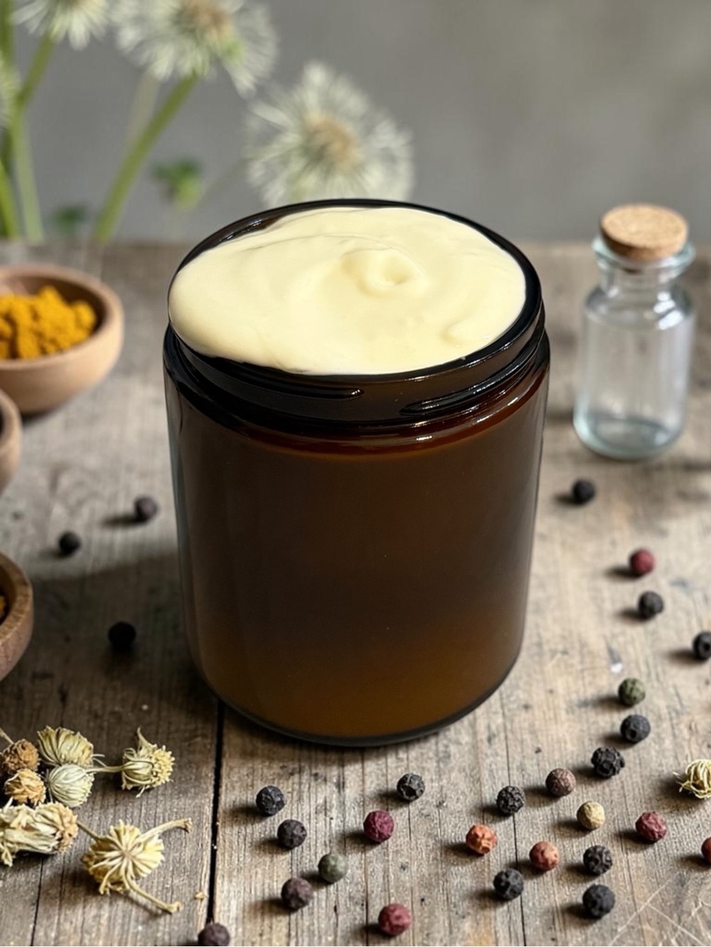 New! Body Lotion Shea Cocoa Butter Tallow Rice Oil Dandelion Orchid & Vine